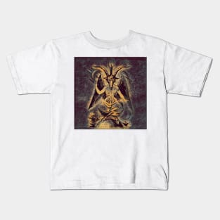 Satan Painting Kids T-Shirt